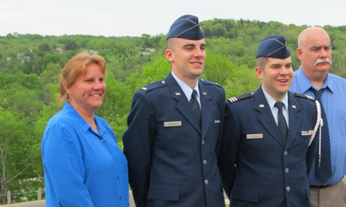 2nd Lt. McKenzie Reports for Duty at Kapaun Air Station, Germany