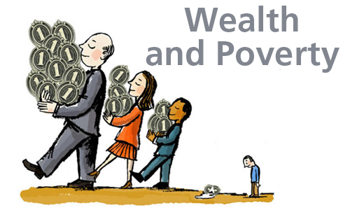 Wealth and Poverty: Within and Between Countries