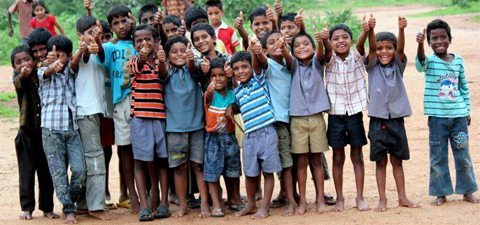 Children at Sphoorti, Hyderabad, India
