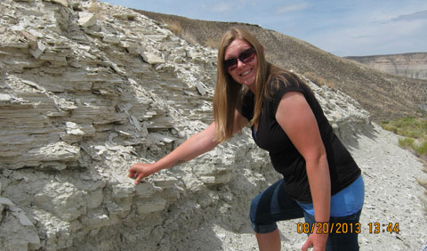 Geology Student Wins GSA Award for Limestone Research