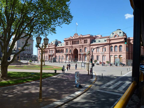 Government House in Buenos Aires