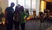 Anthropology students at Athens County Historical Society