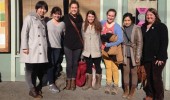 Chatham University students tour Athens food infrastructure.