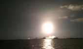 SpaceX rocket lifts off from Kennedy Space Center.