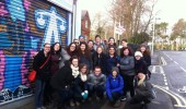 Spring 2015 students on Shankill Road in Northern Ireland.