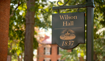 Wilson Hall on College Green at Ohio University