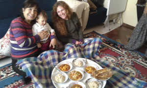 Lydia with Turkey Family 2015-2
