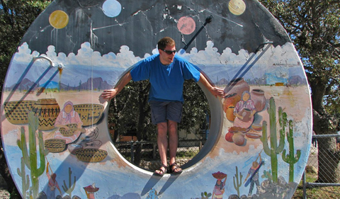 Ryan Chornock at Kitt Peak Visitor Center