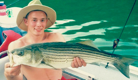 Cody Hamblin loved fishing.