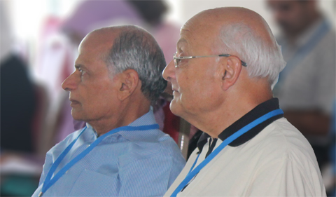 Professors Surender Jain and Leonid Bokut