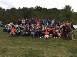 International Students at Strounds Run picnic