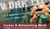 Don’t Miss the First-Ever College of Arts & Sciences Career and Networking Week