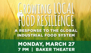 Food for Thought | Dr. Vandana Shiva, March 27