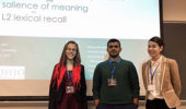 Torri Raines, Talal Alharbi and Olga Sormaz traveled to Washington, D.C., to present research project at the Georgetown University Round Table (GURT).