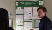 Caleb Burke won the Allan A. Ichida Undergraduate Research Award at the conference. His presentation was on "Identification of Novel Biofilm-Specific RNAs (sRNAs) in Staphylococcus aureus."