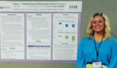 Libby Wertz at the Association for Psychological Sciences conference in Chicago.