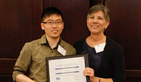 Quyen Luong was awarded second place in the graduate student poster contest.