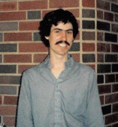 Couch during his OHIO days,shown standing against a brick wall in Clippinger.