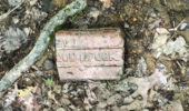 Portion of a brick found in the Wayne National Forest.