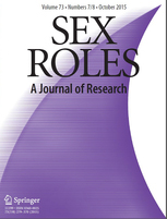 Sex Roles journal cover