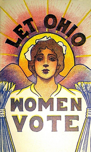 Let Ohio Women Vote graphic