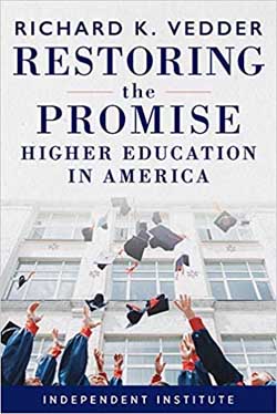 Book cover for Restoring the Promise: Higher Education in America