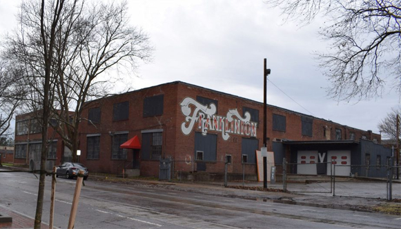 Franklinton, an up-and-coming arts district adjacent to the central city