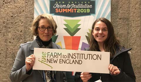 the 2019 Farm to Institution New England Summit at the University of Massachusetts Amherst