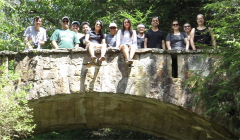 Sigma Delta Pi treats Spanish graduate students to a visit to Old Man’s Cave