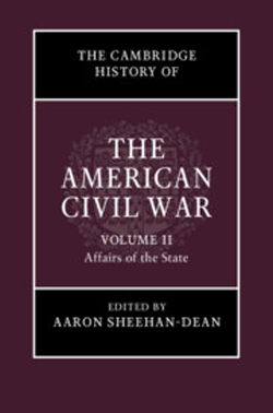 Book cover for he Cambridge History of the American Civil War 