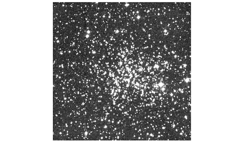 Fradette’s final image in the B and V filters of the open star cluster NGC 7044, located in the Cygnus constellation, approximately 3.2 kilo parsecs (10.3 kilo light years) from Earth