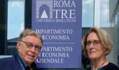 Bell and Moran at the School of Economics and Business Studies,  Roma Tre University,
