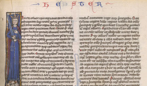 Latin text from leaf in Ohio University special collection
