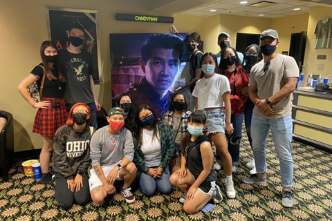AAPISU went to the screening of Shang Chi and the Legend of the Ten Rings (Marvel's first Asian superhero).