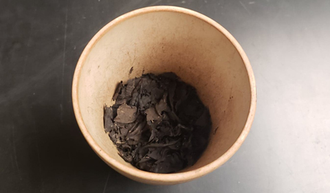 Leaf litter ash: Love uses the ash weight to get accurate measurement for decomposition.
