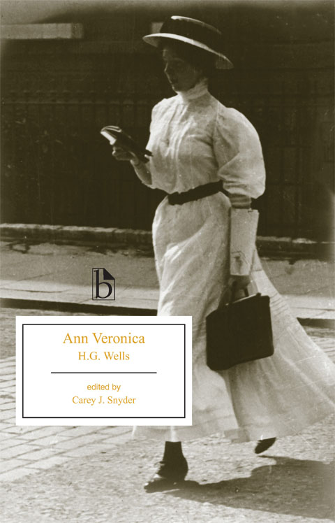 H.G. Wells's Ann Veronica book cover, edited by Carey Snyder