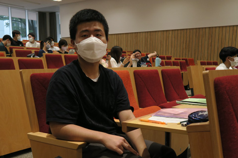 Chubu student Takaya Mizutani really liked OHIO and wants to return for further studies.